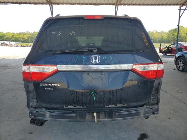 5FNRL5H40CB062247 - 2012 HONDA ODYSSEY EX BLACK photo 6