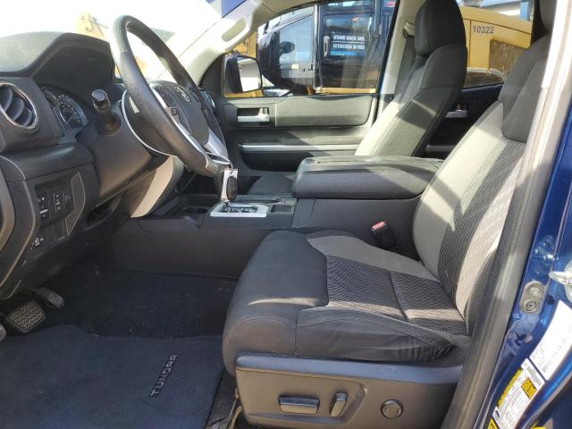 5TFRY5F11EX156947 - 2014 TOYOTA TUNDRA DOUBLE CAB SR/SR5 BLUE photo 7