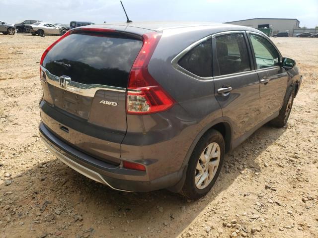 2HKRM4H59GH698348 - 2016 HONDA CR-V EX GRAY photo 4