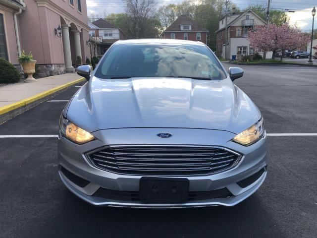 3FA6P0LU1JR124421 - 2018 FORD FUSION SE HYBRID SILVER photo 7