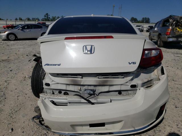 1HGCT2B89FA008296 - 2015 HONDA ACCORD EXL WHITE photo 6