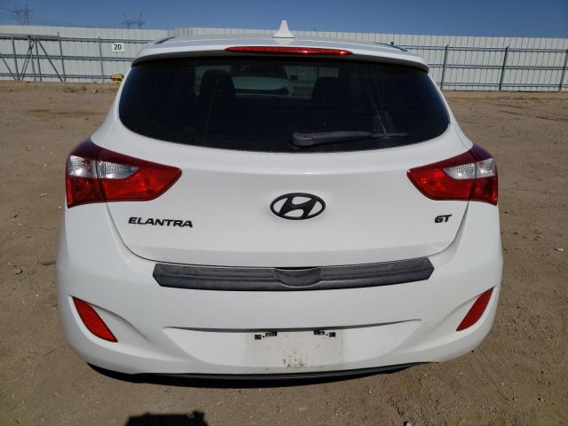 KMHD35LE2DU074365 - 2013 HYUNDAI ELANTRA GT WHITE photo 6