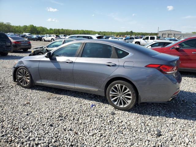 KMHGN4JE0FU082908 - 2015 HYUNDAI GENESIS 3.8L GRAY photo 2