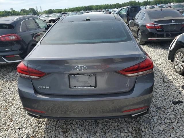 KMHGN4JE0FU082908 - 2015 HYUNDAI GENESIS 3.8L GRAY photo 6