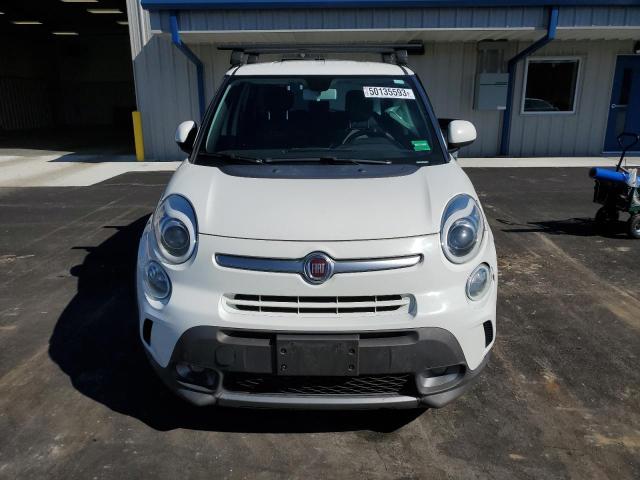 ZFBCFADH7EZ019720 - 2014 FIAT 500L TREKKING WHITE photo 5