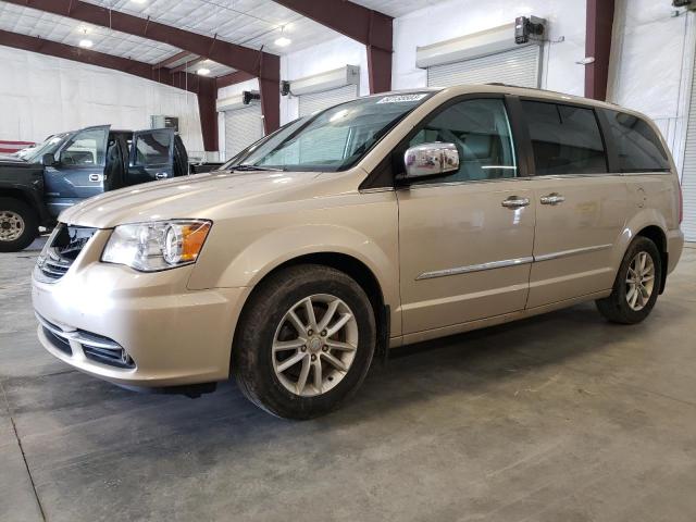 2C4RC1CG3CR386906 - 2012 CHRYSLER TOWN & COU TOURING L TAN photo 1