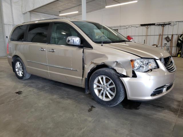 2C4RC1CG3CR386906 - 2012 CHRYSLER TOWN & COU TOURING L TAN photo 4