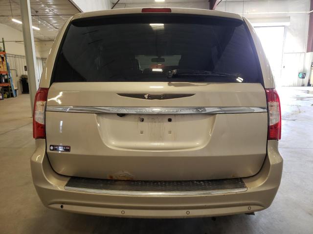 2C4RC1CG3CR386906 - 2012 CHRYSLER TOWN & COU TOURING L TAN photo 6