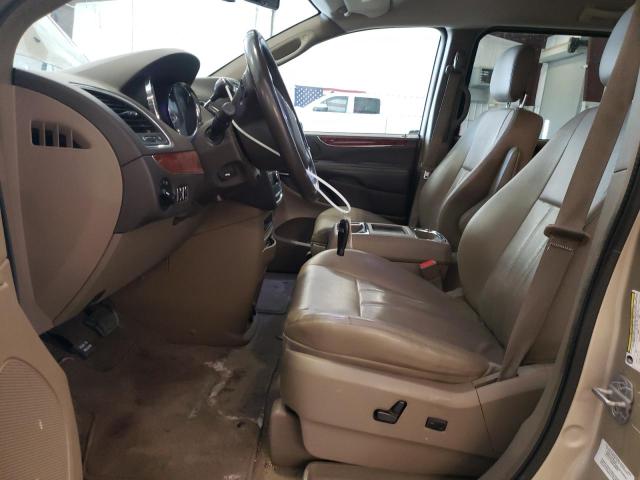 2C4RC1CG3CR386906 - 2012 CHRYSLER TOWN & COU TOURING L TAN photo 7