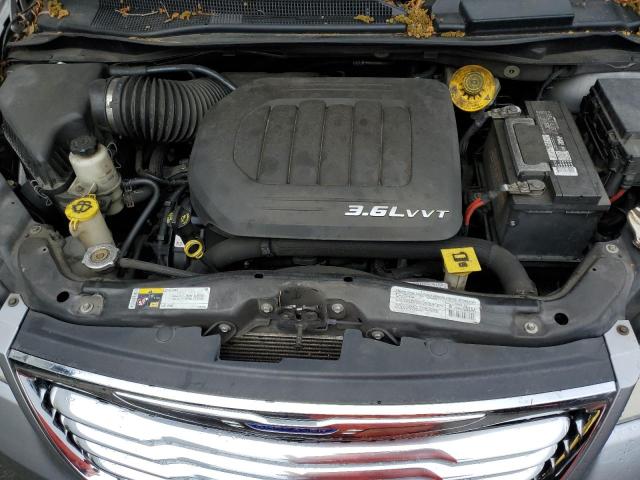 2C4RC1BG4ER317842 - 2014 CHRYSLER TOWN & COU TOURING GRAY photo 12