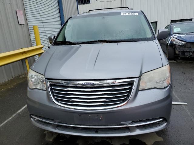 2C4RC1BG4ER317842 - 2014 CHRYSLER TOWN & COU TOURING GRAY photo 5