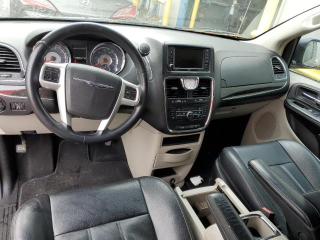 2C4RC1BG4ER317842 - 2014 CHRYSLER TOWN & COU TOURING GRAY photo 8