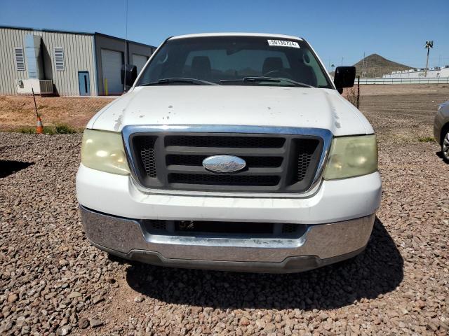 1FTRF12W44NA11539 - 2004 FORD F150 WHITE photo 5