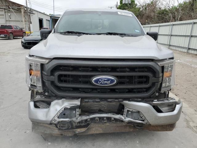 1FTFW1E87NFB10819 - 2022 FORD F150 SUPERCREW SILVER photo 5