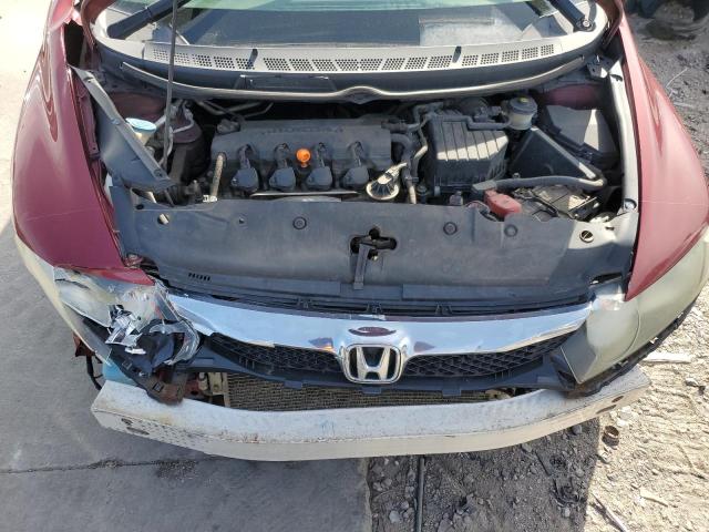 1HGFA16859L010269 - 2009 HONDA CIVIC EX RED photo 11