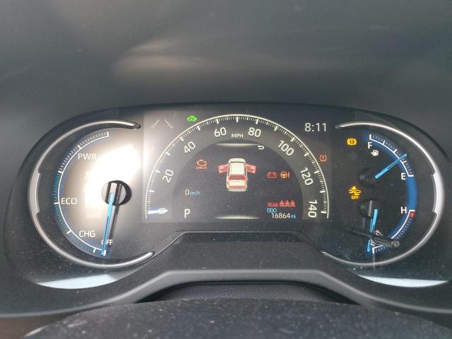 4T3LWRFV5RU163514 - 2024 TOYOTA RAV4 LE ნაცრისფერი ფოტო 9