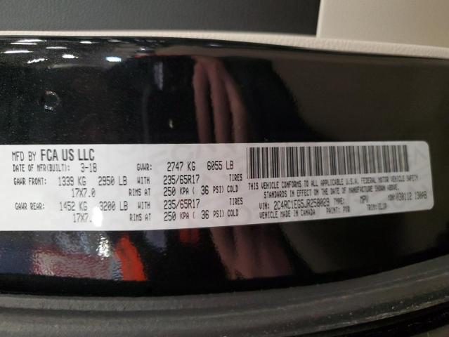 2C4RC1EG5JR258029 - 2018 CHRYSLER PACIFICA TOURING L PLUS BLACK photo 13