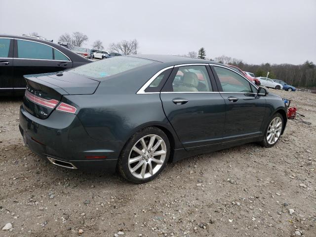 3LN6L2JK5FR605794 - 2015 LINCOLN MKZ GREEN photo 3