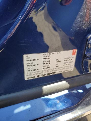 5YJSA1E28HF213023 - 2017 TESLA MODEL S Mavi foto 12