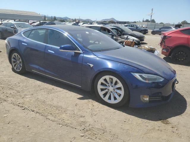5YJSA1E28HF213023 - 2017 TESLA MODEL S Mavi foto 4