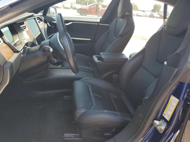 5YJSA1E28HF213023 - 2017 TESLA MODEL S Mavi foto 7