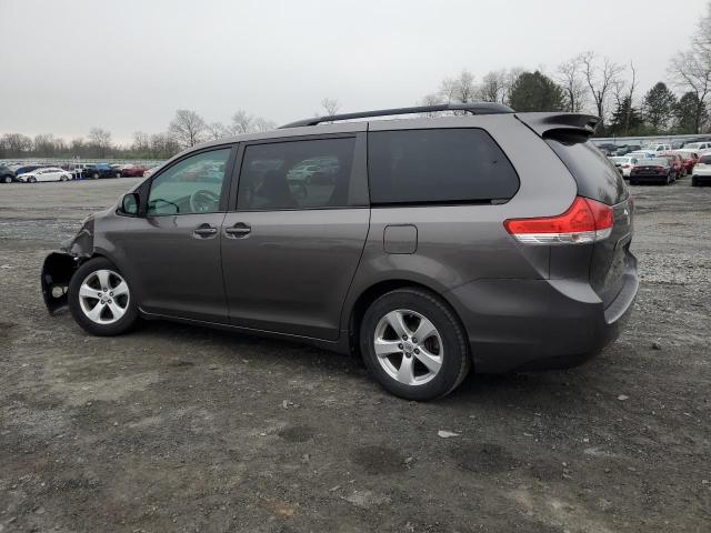 5TDKK3DC7ES429794 - 2014 TOYOTA SIENNA LE CHARCOAL photo 2