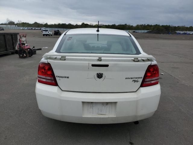 1B3CC5FB3AN218675 - 2010 DODGE AVENGER R/T WHITE photo 6