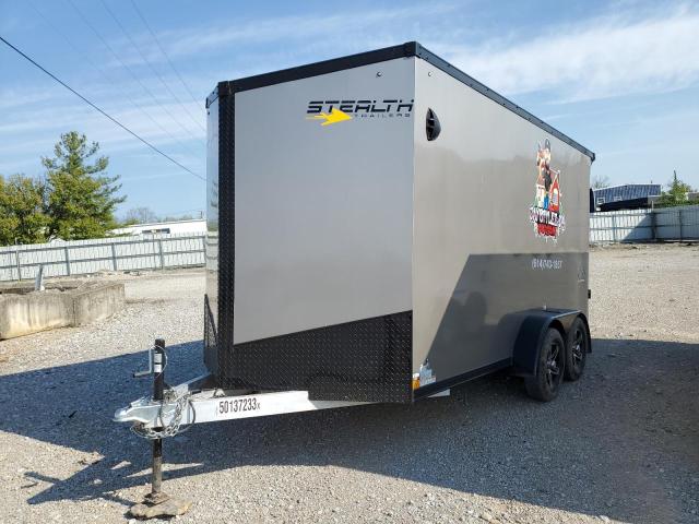 52LBE1421PW000490 - 2023 TRAIL KING ENCLOSED GRAY photo 2