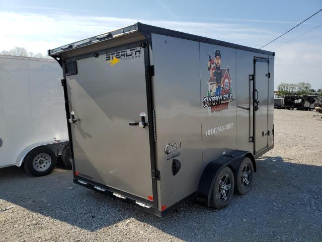 52LBE1421PW000490 - 2023 TRAIL KING ENCLOSED ნაცრისფერი ფოტო 4