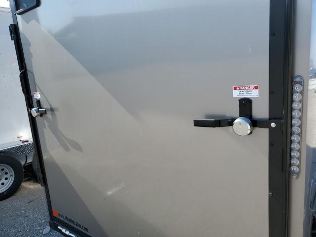 52LBE1421PW000490 - 2023 TRAIL KING ENCLOSED ნაცრისფერი ფოტო 9