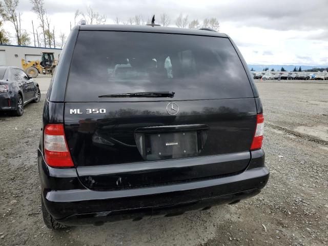 4JGAB57E63A405349 - 2003 MERCEDES-BENZ ML 350 BLACK photo 6