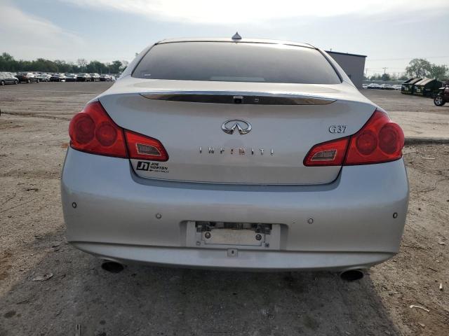 JN1CV6AP5CM930053 - 2012 INFINITI G37 BASE SILVER photo 6