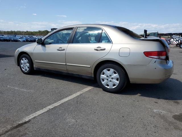 1HGCM56393A143769 - 2003 HONDA ACCORD LX TAN photo 2