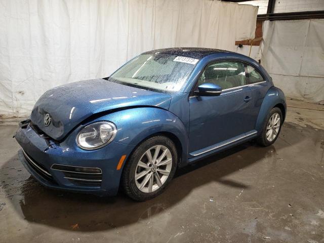 3VWJD7AT4KM720070 - 2019 VOLKSWAGEN BEETLE SE BLUE photo 1