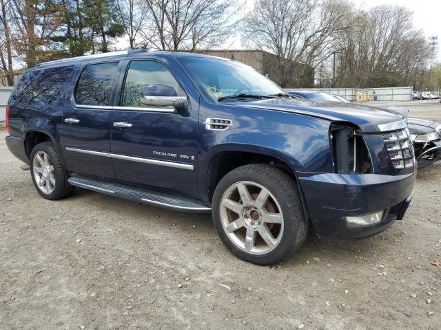 1GYFK26229R104551 - 2009 CADILLAC ESCALADE ESV LUXURY BLUE photo 4