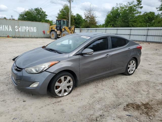 5NPDH4AE4CH083841 - 2012 HYUNDAI ELANTRA GLS GRAY photo 1