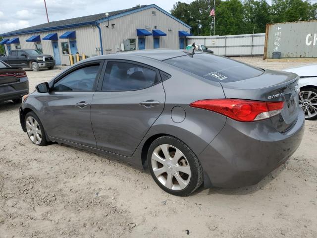 5NPDH4AE4CH083841 - 2012 HYUNDAI ELANTRA GLS GRAY photo 2