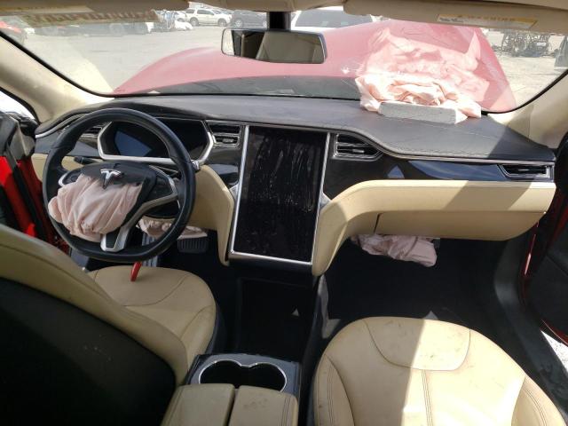5YJSA1CG9DFP09800 - 2013 TESLA MODEL S Կարմիր լուսանկար 8
