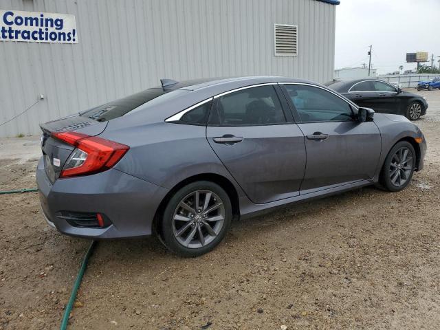 19XFC1F3XLE020096 - 2020 HONDA CIVIC EX GRAY photo 3