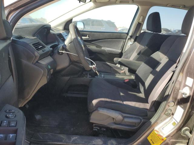 5J6RM4H58DL037816 - 2013 HONDA CR-V EX GRAY photo 7