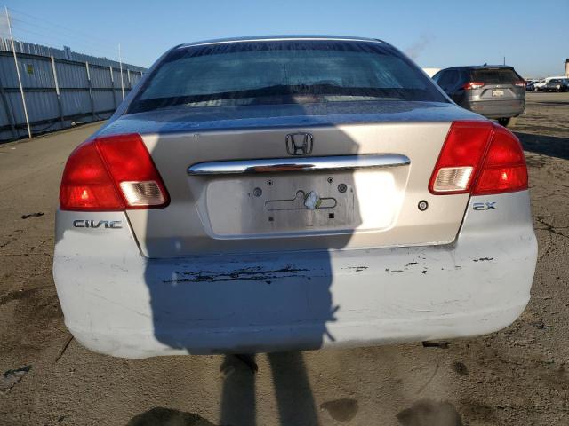 1HGES26741L064849 - 2001 HONDA CIVIC EX SILVER photo 6