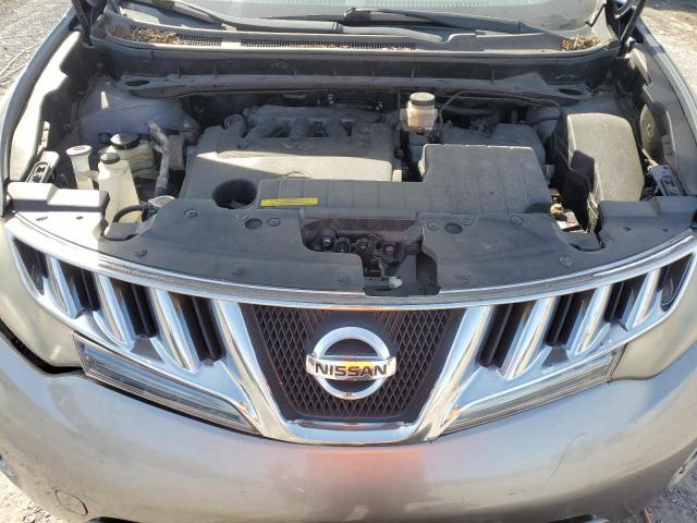 JN8AZ1MW5AW125920 - 2010 NISSAN MURANO S SILVER photo 11