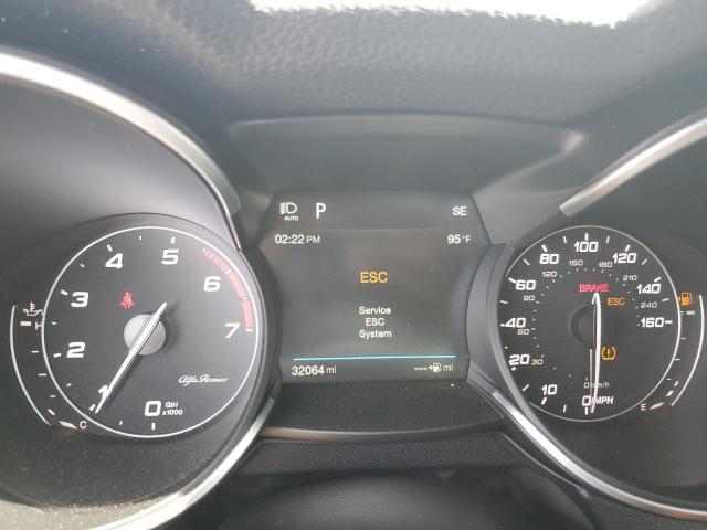 ZASFAKNNXJ7B79087 - 2018 ALFA ROMEO STELVIO TI SPORT GRAY photo 9