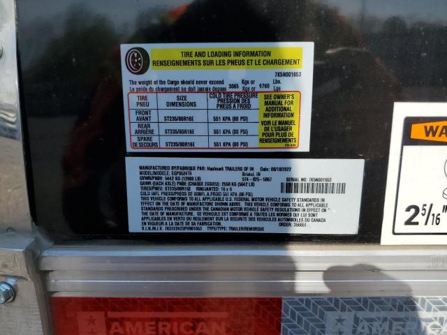 7K51E2423PH901653 - 2023 TRAIL KING ENCLOSED 黑色 照片 10