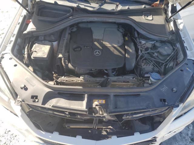 4JGDA5HB6EA291084 - 2014 MERCEDES-BENZ ML 350 4MATIC WHITE photo 12