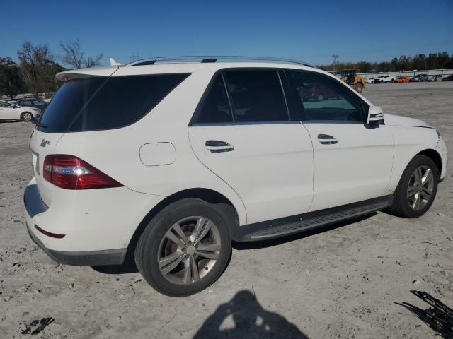 4JGDA5HB6EA291084 - 2014 MERCEDES-BENZ ML 350 4MATIC WHITE photo 3
