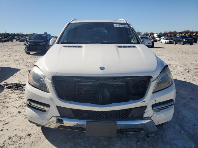 4JGDA5HB6EA291084 - 2014 MERCEDES-BENZ ML 350 4MATIC WHITE photo 5