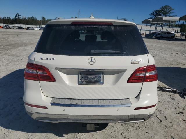 4JGDA5HB6EA291084 - 2014 MERCEDES-BENZ ML 350 4MATIC WHITE photo 6