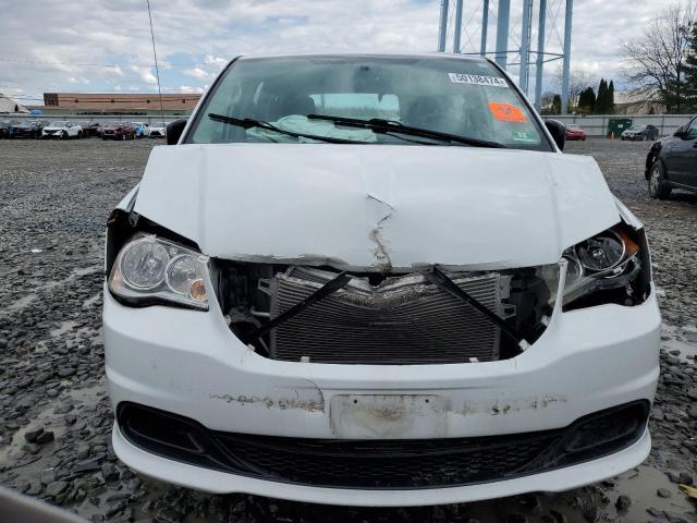 2C4RDGBG4GR256589 - 2016 DODGE GRAND CARA SE WHITE photo 5