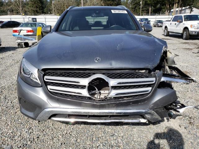 WDC0G4KB8KV161276 - 2019 MERCEDES-BENZ GLC 300 4MATIC GRAY photo 5